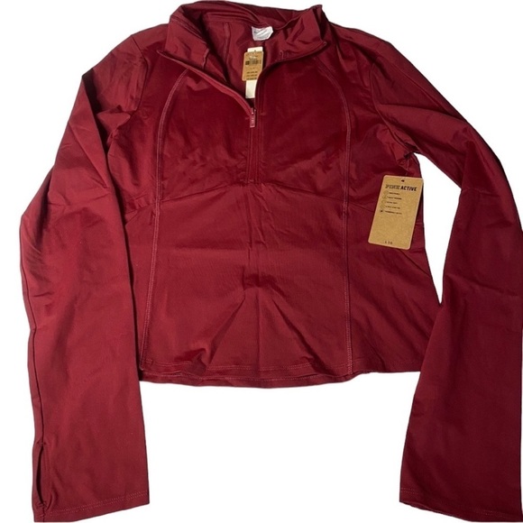 NWT VICTORIA SECRET Pink active PULL OVER SIZE LARGE​​​​​ - Picture 2 of 6